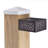 Solar Powered Integrated LED Metal Deck Light