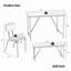 Ensemble de table de salle à manger en MDF 4 pièces avec pieds en métal Samir-1226848218-1226848211-1226848216