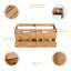 Meuble-lavabo mural flottant 60 po avec double lavabo 60 po