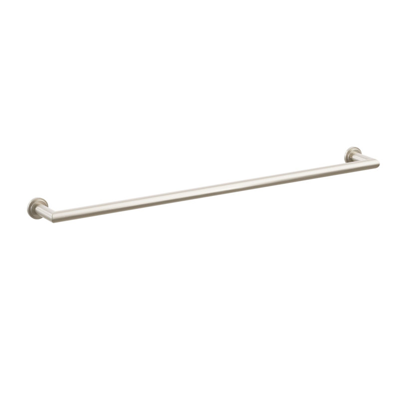 Barre à serviettes Emtek, H 1,75 po x l 31,75 po x P 3,25 po, Nickel satiné