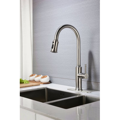 Robinet de cuisine avec douchette extractible