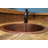 14" Round Hammered Copper Prep Sink w/ 3.5" Drain Opening