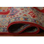Tapis de couloir unique en laine noué à la main 2 pi 9 po x 9 pi 7 po nouvel âge en vert / brun / rouge