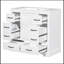 Meuble-lavabo simple 36 po avec plateau en céramique Duranko