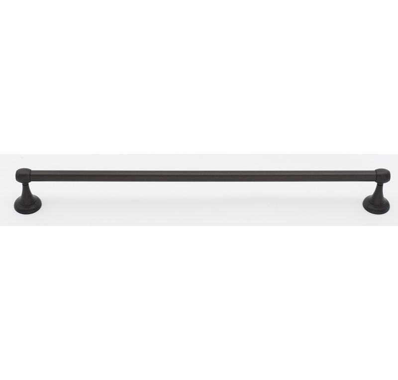 Royale 1 Wall Mounted Towel Bar, Chocolate Bronze