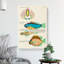 East Indies Fish & Crab Illustrations L by Tawaraya Sotatsu - Wrapped Canvas-55342535