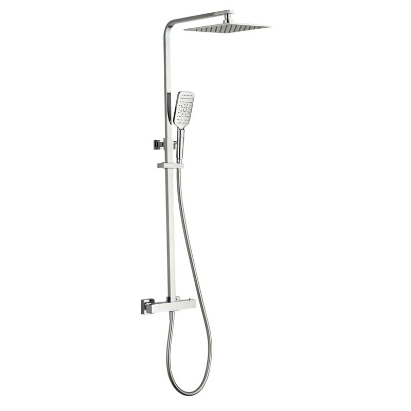  Thermostatic Shower with Dual Shower Head