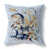 Bleu / floral châtaignier