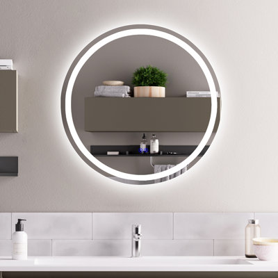Bilol Glass Flat Wall Mirror