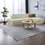 Canapé modulaire Compression 113 pouces en chenille Compression