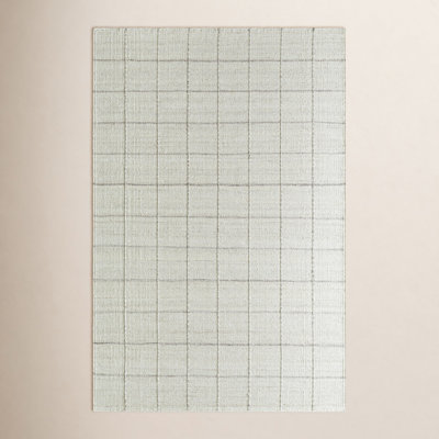 Lavande Hand-Woven Geometric Rug