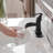 Single-handle Bathroom Faucet with Drain Assembly-74719366