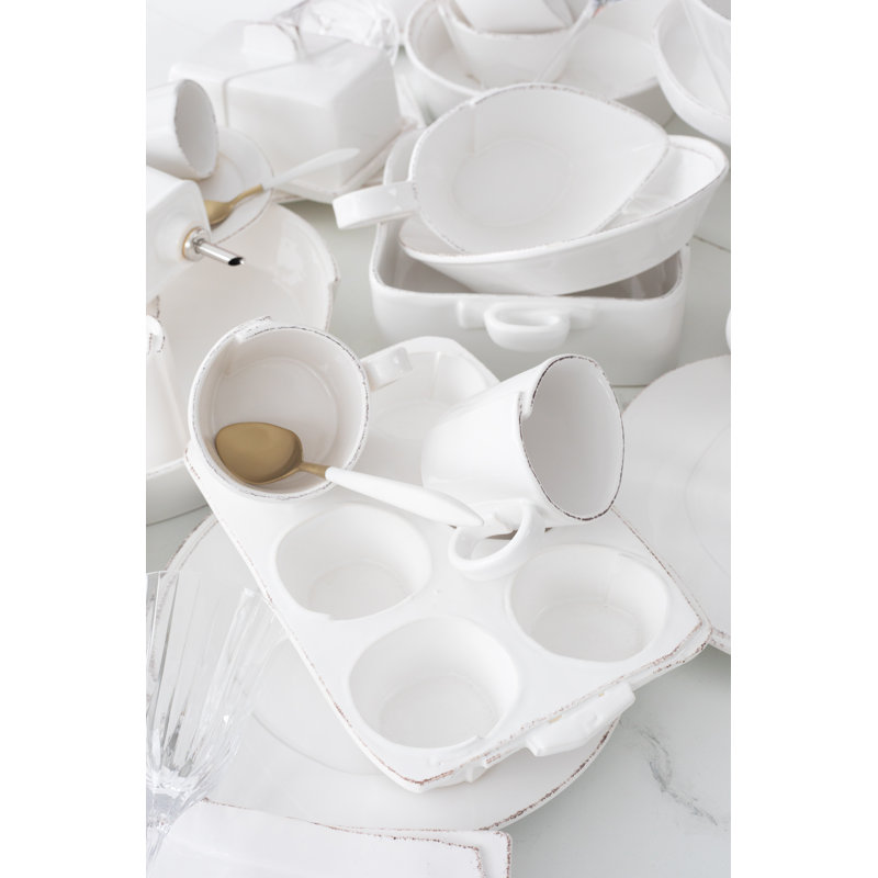 Lastra White Muffin Pan Tin
