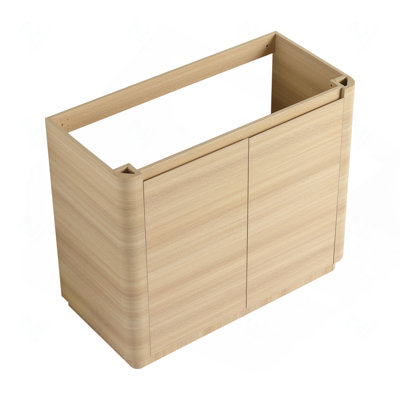 40" Plywood Freestanding Bathroom Vanity Cabinet with 2 Soft-Close Doors (Sink Not Included)