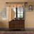 Lilian Cotton Geometric Tailored Window Valance