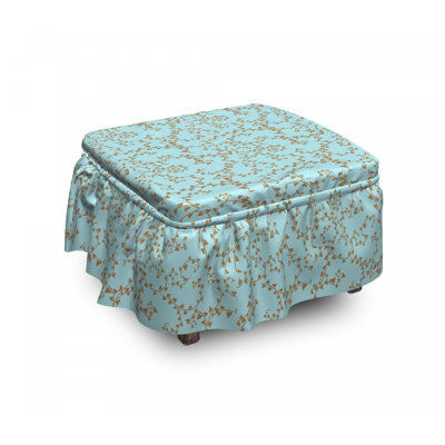 Housse pour repose-pieds branches de tourbillon