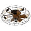 Ventilateur de plafond de 19 po avec éclairage et télécommande Jernisha-1328561213-1328561215-1310430149