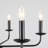 Mayani Roxsanne 6 - Light 24" Dimmable Modern Metal Candle Style Chandelier for Bedroom Living Room Kitchen Island Foyer Entryway-215929176