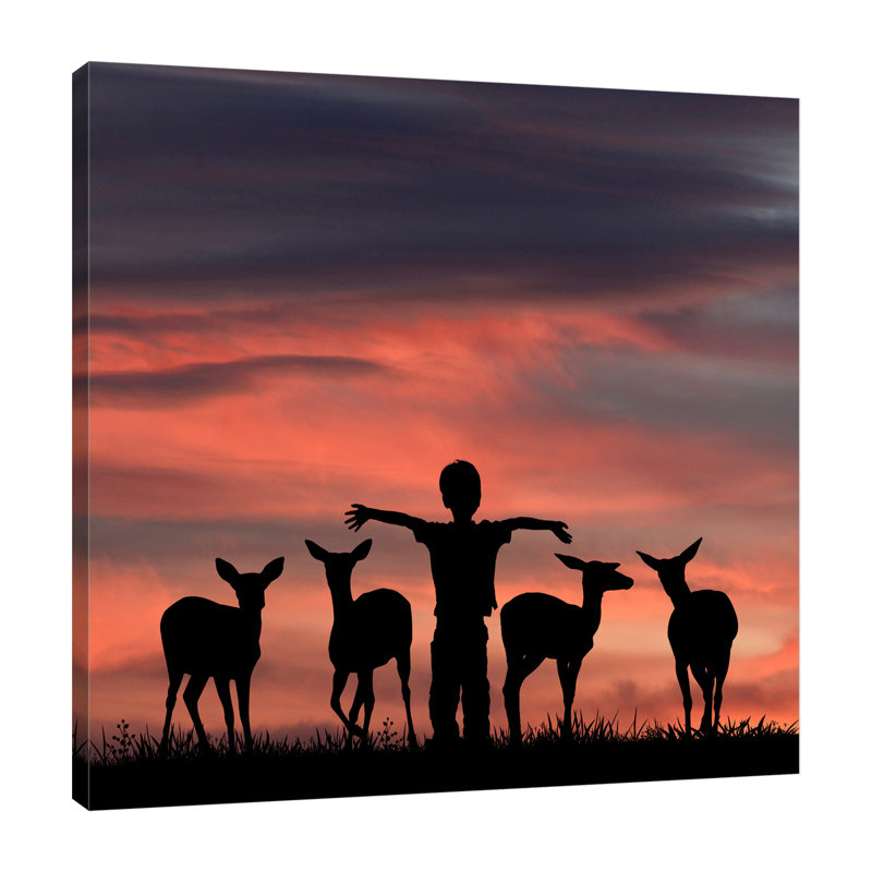 Look What I Found by Dominic Liam - Wrapped Canvas Print, 30cm H x 30cm W x 4cm D
