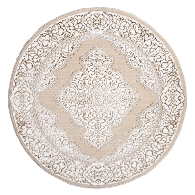 Round Liddel 120cm X 120cm Area Rug