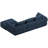Boneless 104" Modular Sectional Sofa with Deep Seat, Comfortable Upholstery L Shaped Cloud Couch for Living Room, 3-Seater Boneless Sofa with Movable Ottoman, Removable Cover, No Assembly Required-867320126
