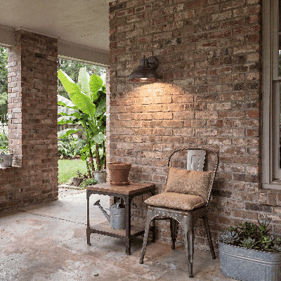 Misti English Bronze Outdoor Barn Light