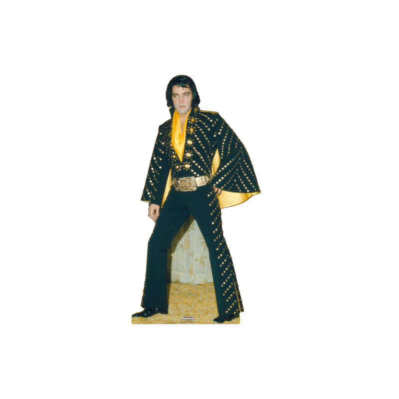 SC2551 - Foulard jaune Elvis