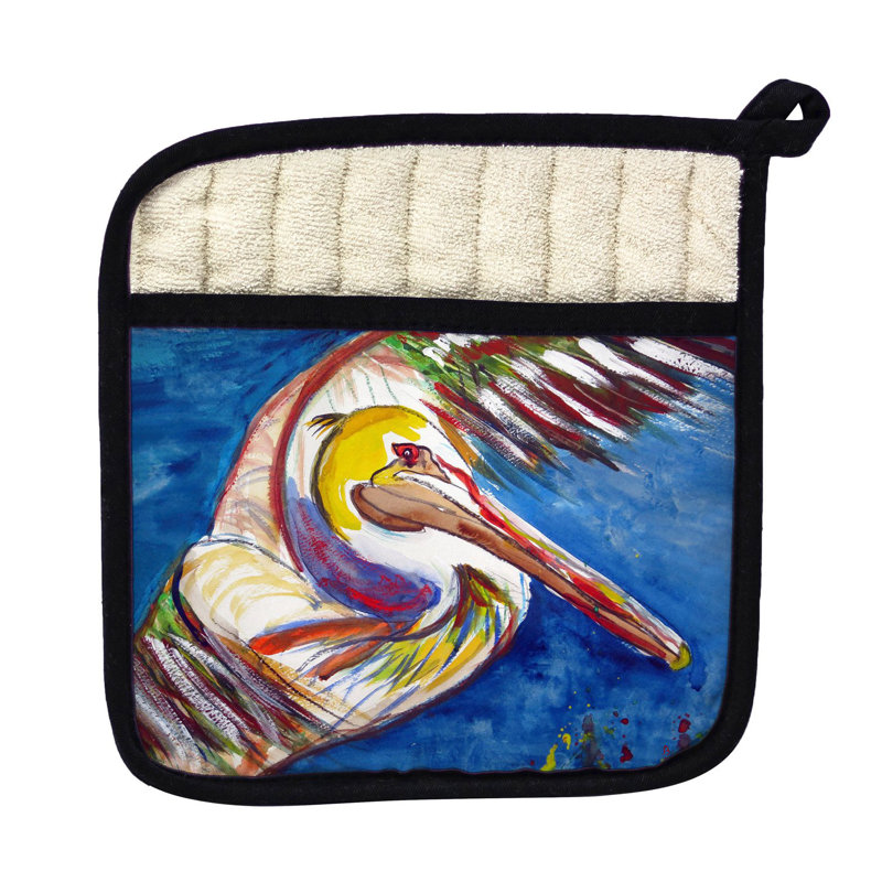 Cuisinier poignée à oreilles intérieures pelican betsy drake