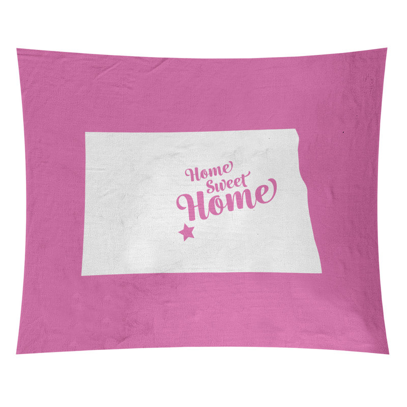 Tapisserie Home Sweet Bismarck, H 51 po x l 60 po, Rose