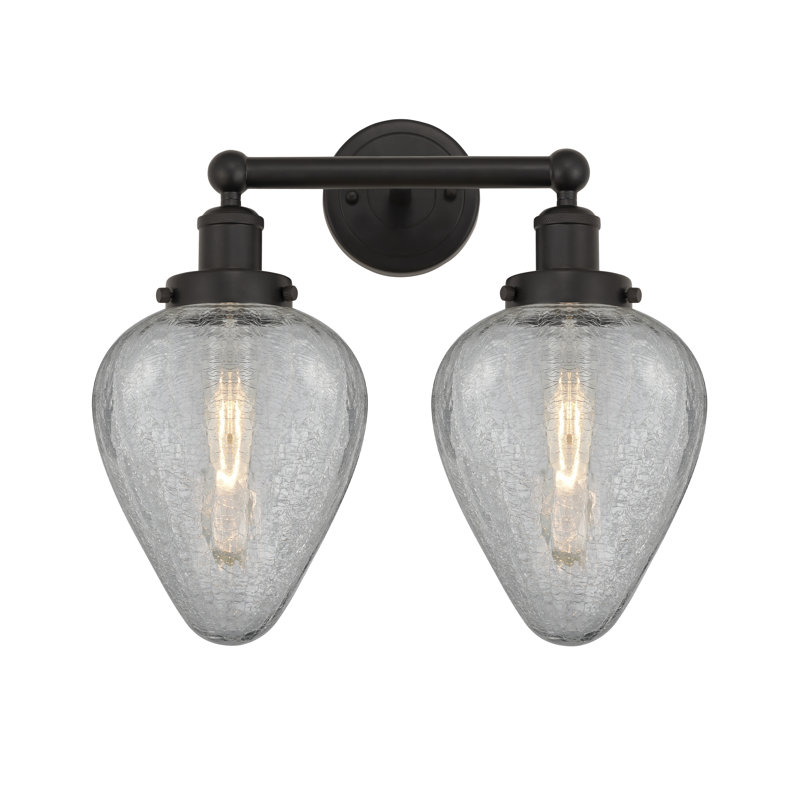 Ameet 2 - Light Dimmable Vanity Light, Oil Rubbed Bronze