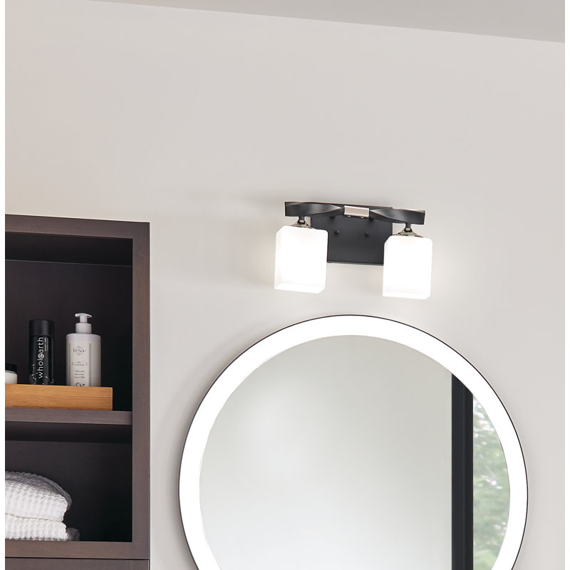 Lecompton 2 - Light Vanity Light, Black