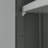 Grey Bathroom Cabinet Triangle Corner Storage Cabinet With Adjustable Shelf Modern Style Mdf Board-2395965