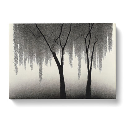 Peaceful Weeping Willow Trees - Wrapped Canvas