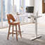 Tabouret de comptoir Mid-Century sans accoudoirs (ensemble de 2)-1367737048