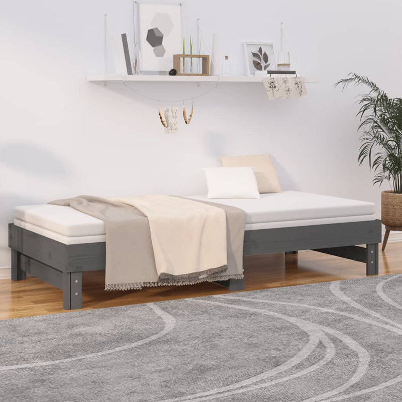 Abidemi Daybed, Grey, European Single (90 x 200 cm)