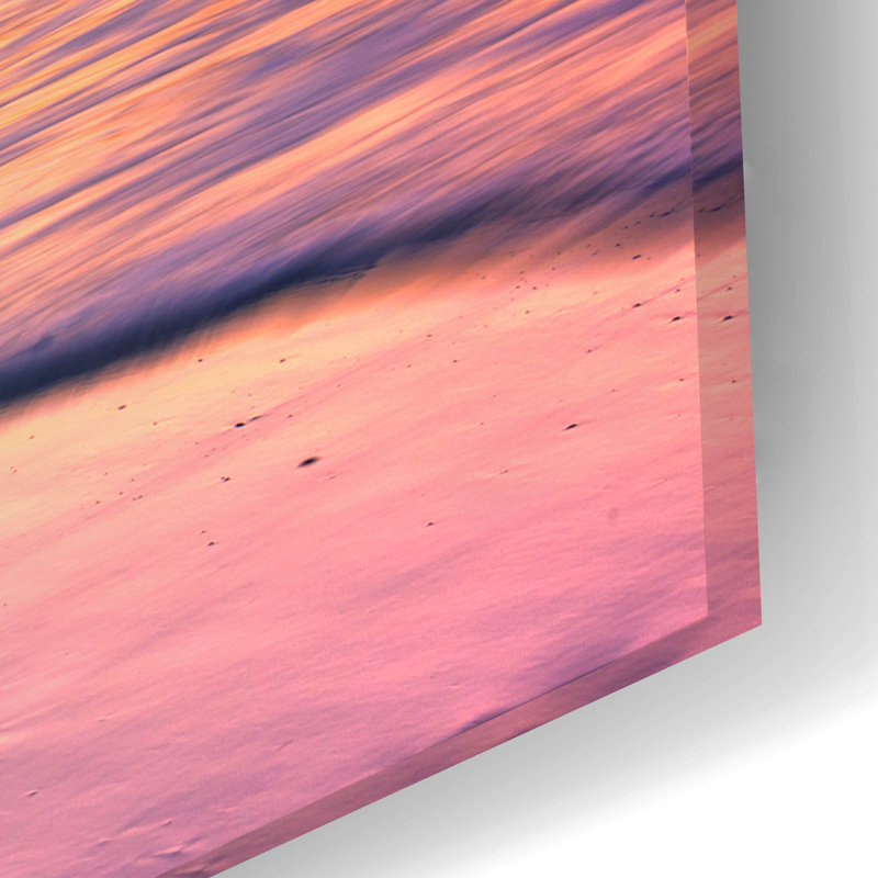 «Reflections Erased» par Rick Berk, art mural en verre acrylique, H 16 po x l 24 po x P 0,2 po