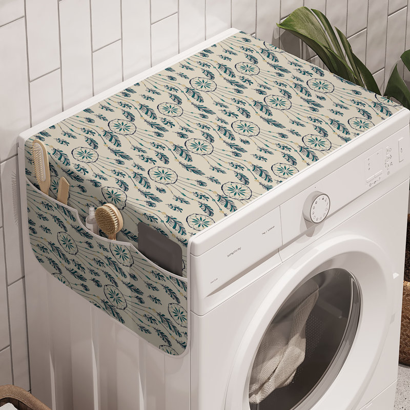 East Urban Home Bohemian Washing Machine Organizer Pack Of 2 47" X 18.5"