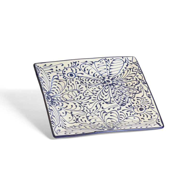 Gaia 29cm Ceramic Square Plate