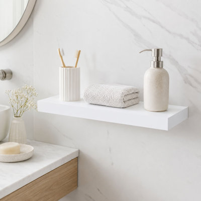 Hudson Floating Wall Shelf Kit, Chunky 3.8cm