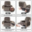 Housse pour fauteuil inclinable avec coussins en T en velours Wildee-1140713192-1140713199
