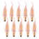 4.5W E14 Dimmable LED Candle Light Bulb Amber (Set of 10)