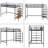 Imalay Kids Loft Bed-1859999079-1859999077