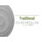 Endurathane Traditional Ceiling Medallion, 24 3/8"OD x 1 1/2"P (Fits Canopies up to 5 1/2"), Hand-Painted Bronze Finish-28583367