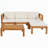 Cythera 71.6'' Wide Patio Sectional with Cushions-255198121