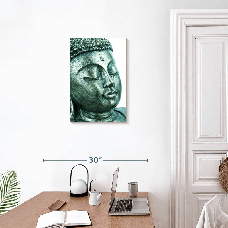 Relaxed Buddha, 24" H x 16" W