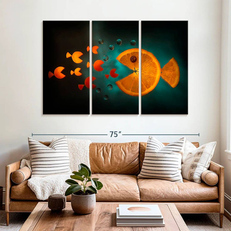 Fish, 42" H x 65" W