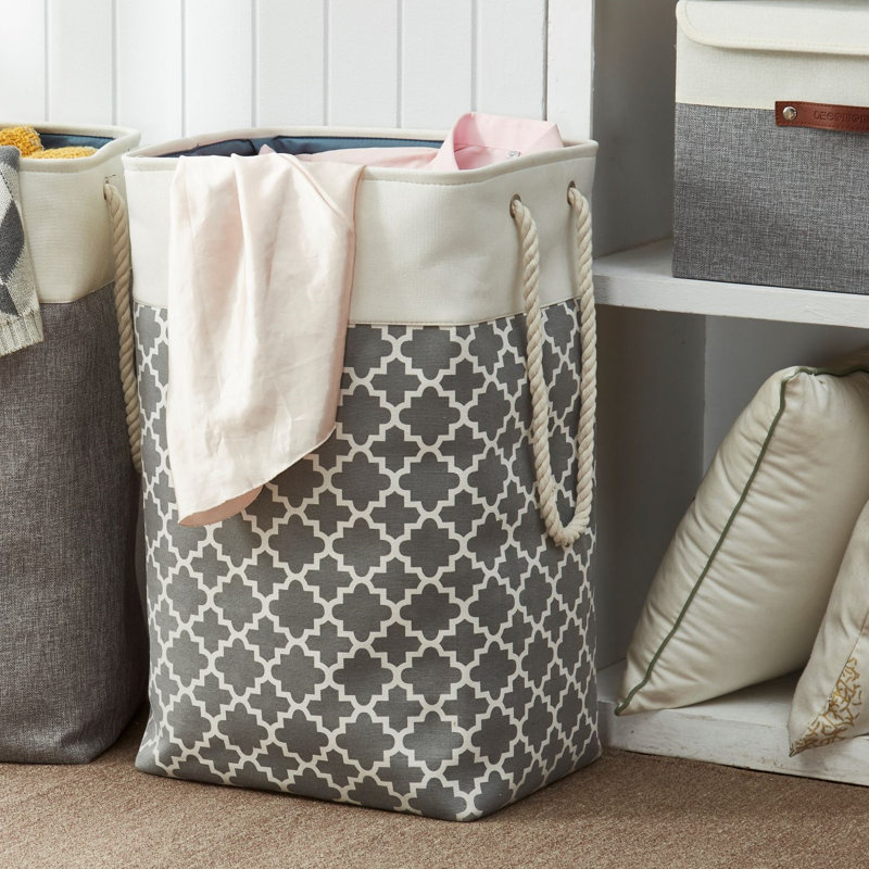 Ensemble de 2 bacs robustes en tissu