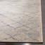 Cambrai Geometric Light Grey/Dark Blue Area Rug-44650075