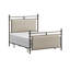 Lit tapissier standard à profil bas Lomeli-668904773
