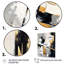«Grey and Gold Impressions Transcendent II - Abstract Shapes», art mural-1619433976-1619433981